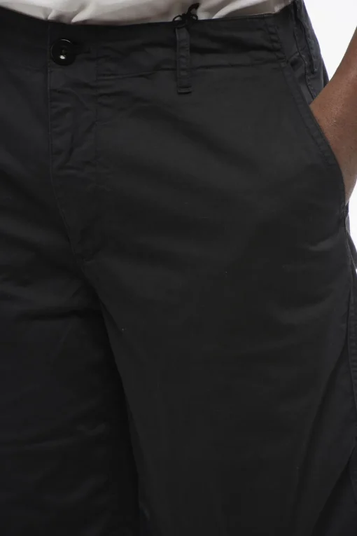 Pantaloni Casual in Cotone Stretch con Passanti>Ten C Best