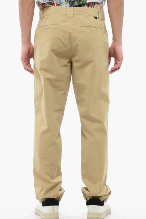 Fashion Pantaloni Chino A Vita Alta Uomo Pantaloni
