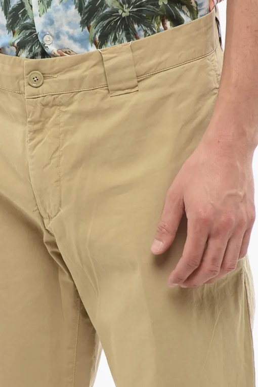 Fashion Pantaloni Chino A Vita Alta Uomo Pantaloni