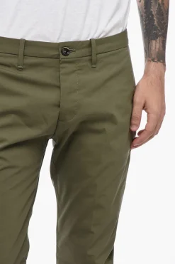Pantaloni Chino con Logo Patch></noscript>Nine In The Morning Hot