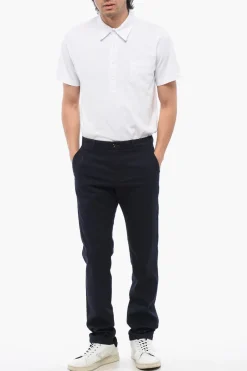 Pantaloni Chino DAVID Regular Fit in Cotone Stretch></noscript>Department 5 Online