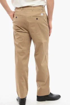 Online Pantaloni Chino E-MOTION in Cotone Stretch Uomo Pantaloni