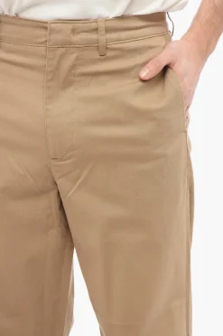 Online Pantaloni Chino E-MOTION in Cotone Stretch Uomo Pantaloni