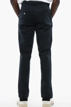 Pantaloni Chino in Cotone Stretch>Woolrich New