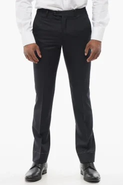 Pantaloni Chino in Lana>Corneliani Fashion