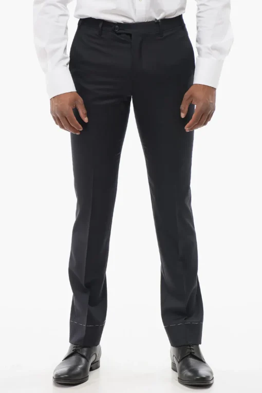 Pantaloni Chino in Lana>Corneliani Fashion