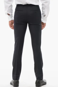 Pantaloni Chino in Lana>Corneliani Fashion