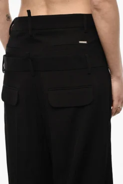 Pantaloni Chino In Lana Doppio Strato></noscript>Dsquared2 Discount