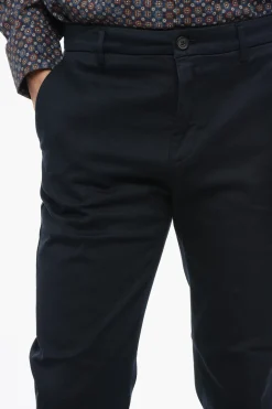 Fashion Pantaloni Chino in Twill di Cotone Uomo Pantaloni