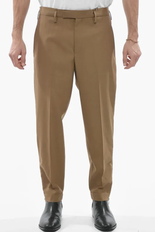 Pantaloni Chino JAMIE Slim Fit con Zip alla Caviglia>Neil Barrett Hot