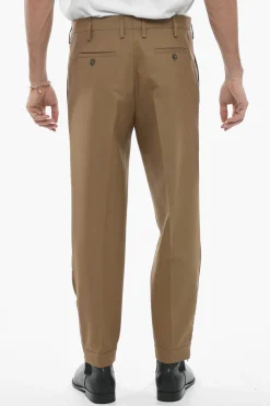 Pantaloni Chino JAMIE Slim Fit con Zip alla Caviglia>Neil Barrett Hot