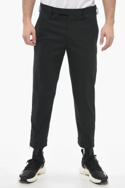 Pantaloni Chino JAMIE Slim Fit con Zip alla Caviglia>Neil Barrett New