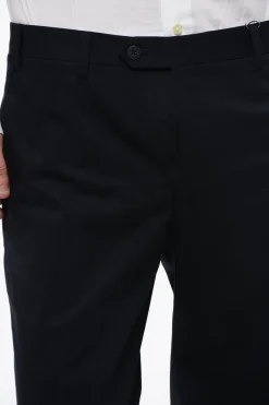 Sale Pantaloni Chino LEADER in Cotone Stretch con Passanti Uomo Pantaloni