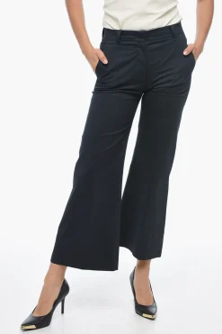 Pantaloni Chino MELODY Wide-Leg con Chiusura a Scomparsa>QL2 Sale