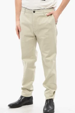 Hot Pantaloni Chino PRINCE in Cotone Stretch Uomo Pantaloni