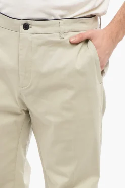 Hot Pantaloni Chino PRINCE in Cotone Stretch Uomo Pantaloni
