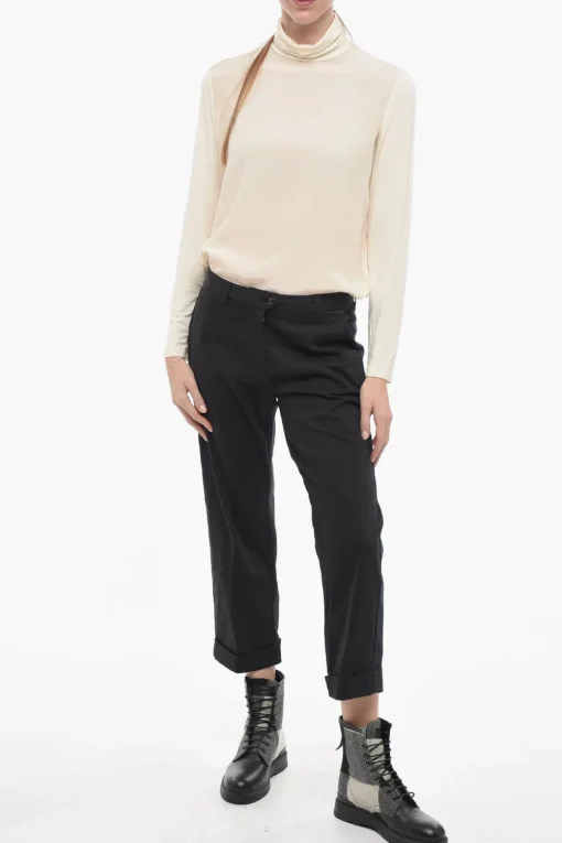 Pantaloni Chino Relaxed Fit>Woolrich Outlet