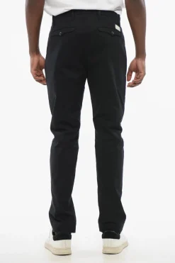 Pantaloni Chino Slim Fit in Cotone Stretch>Nine In The Morning Sale