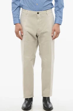 Pantaloni Chino Testurizzato con Fit Slim>Windsor Online