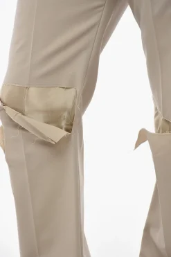 Pantaloni con Pince e Dettaglio Cut Out></noscript>Givenchy Outlet