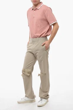Pantaloni con Pince e Dettaglio Cut Out></noscript>Givenchy Outlet