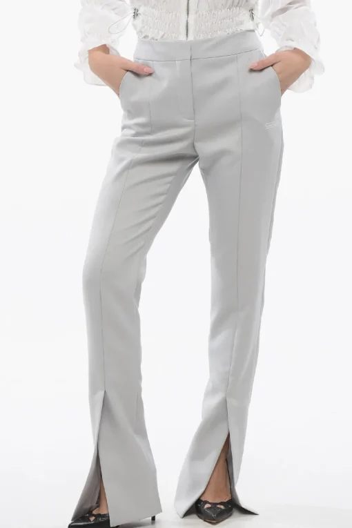 Pantaloni CORPORATE TECH con Spacco alla Caviglia>Off-White Fashion