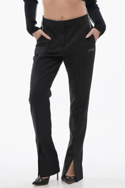Outlet Pantaloni CORPORATE TECH con Spacco alla Caviglia Donna Pantaloni