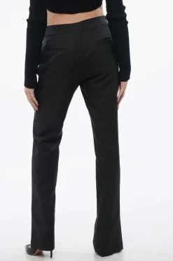 Outlet Pantaloni CORPORATE TECH con Spacco alla Caviglia Donna Pantaloni