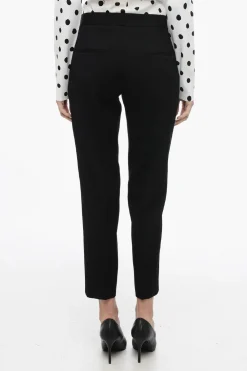 Pantaloni Crop a Una Pince>Jil Sander Fashion