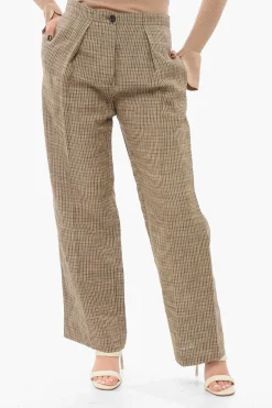 Best Pantaloni Crop con Pince Donna Pantaloni