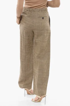 Best Pantaloni Crop con Pince Donna Pantaloni