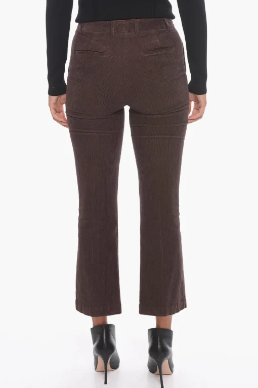 Pantaloni Crop in Corduroy>QL2 Online