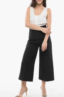 Pantaloni Crop in Cotone Cady></noscript>Marni Hot