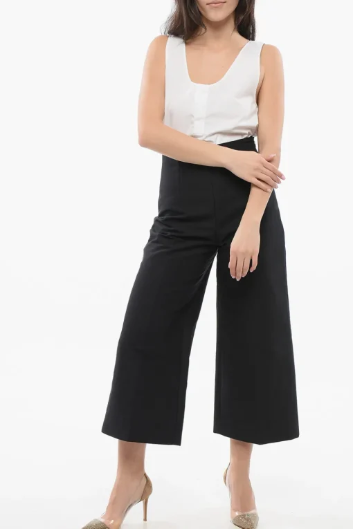 Pantaloni Crop in Cotone Cady>Marni Hot