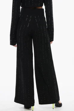 Pantaloni CUMMERBUND A Vita Alta Con Strass>Viktor & Rolf Outlet