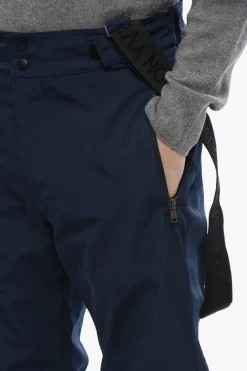 Pantaloni da Sci Con Bretelle e Bottoni alla Caviglia></noscript>Yves Salomon Outlet