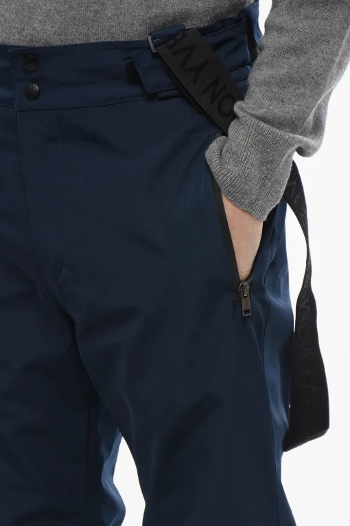 Pantaloni da Sci Con Bretelle e Bottoni alla Caviglia>Yves Salomon Outlet