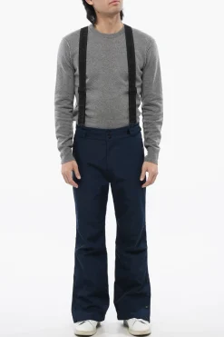 Pantaloni da Sci Con Bretelle e Bottoni alla Caviglia></noscript>Yves Salomon Outlet