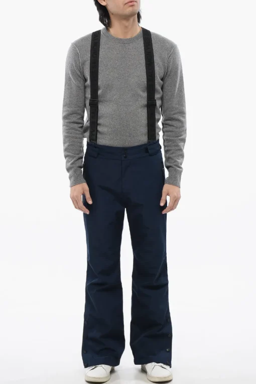 Pantaloni da Sci Con Bretelle e Bottoni alla Caviglia>Yves Salomon Outlet