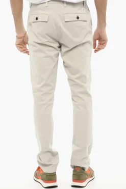 Pantaloni DAVID in Twill di Cotone Con Passanti>Department 5 Outlet