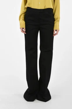 Sale Pantaloni Flare a Vita Regolare Donna Pantaloni