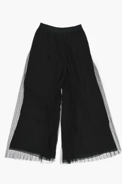Pantaloni Flared Trasparenti con Pieghe>Dior Kids Online