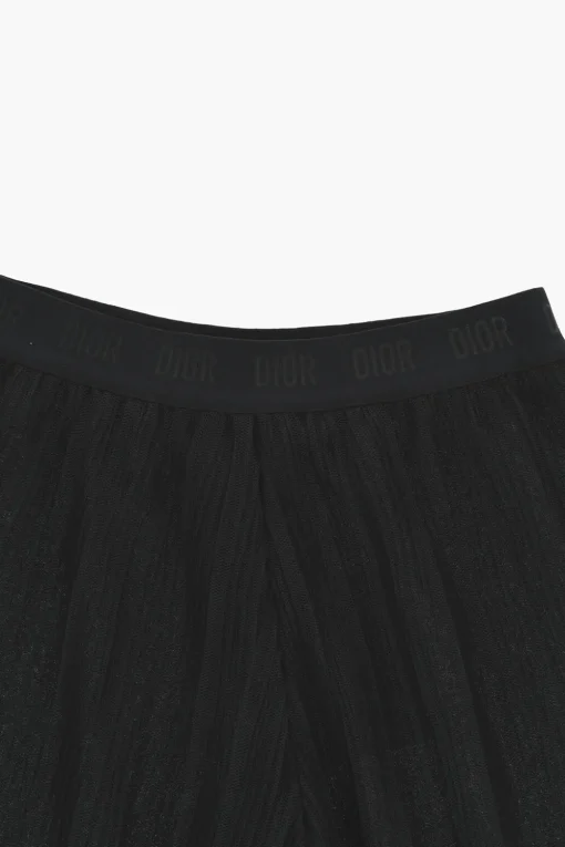 Pantaloni Flared Trasparenti con Pieghe>Dior Kids Online