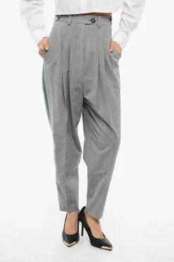 Outlet Pantaloni Harem NEVAL con Pince Donna Pantaloni