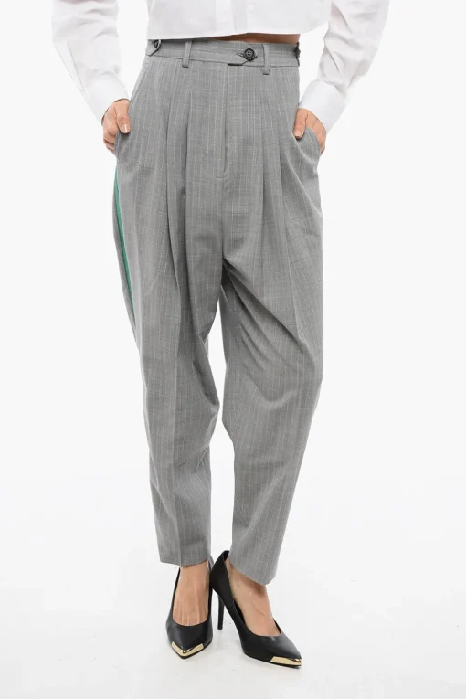 Outlet Pantaloni Harem NEVAL con Pince Donna Pantaloni