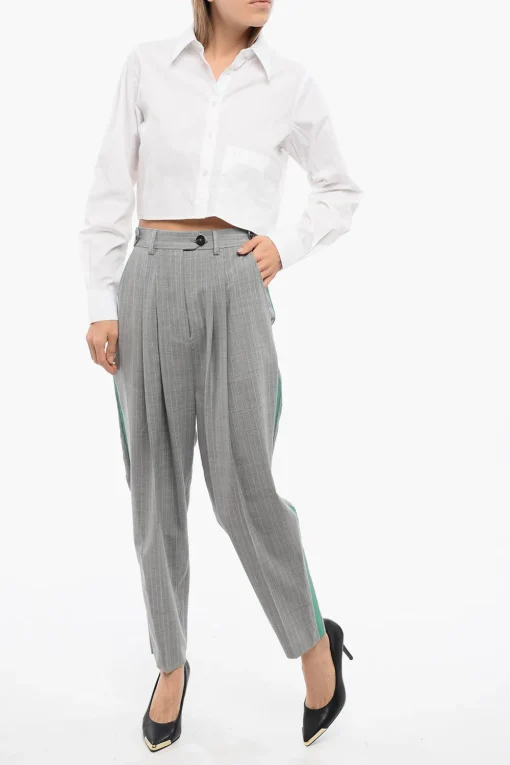 Outlet Pantaloni Harem NEVAL con Pince Donna Pantaloni
