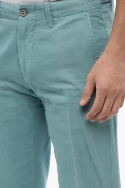Pantaloni in Cotone con Dettaglio Bottoni></noscript>Corneliani Sale