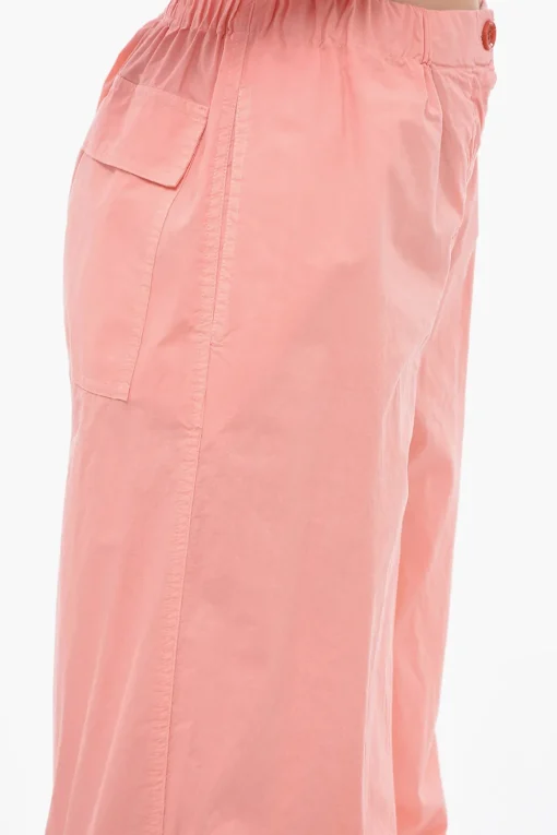 Pantaloni in Cotone con Lacci alla Caviglia>Aspesi Best