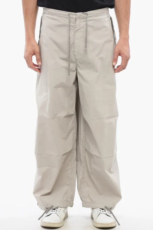 Online Pantaloni in Cotone Leggero a Gamba Ampia Uomo Pantaloni