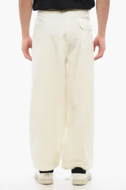 Pantaloni in Cotone Leggero a Gamba Ampia></noscript>Autry Outlet